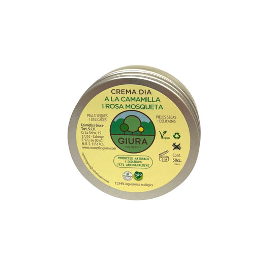 Crema de dia Manzanilla y Rosa Mosqueta (pieles sensibles) | GIURA