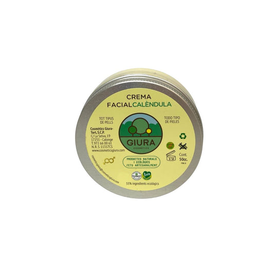 Crema Facial de Caléndula (todo tipo de piel) | GIURA