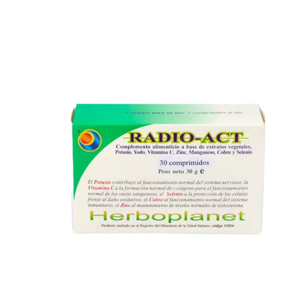 Radio - Act (eliminación metales paesados) | HERBOPLANET