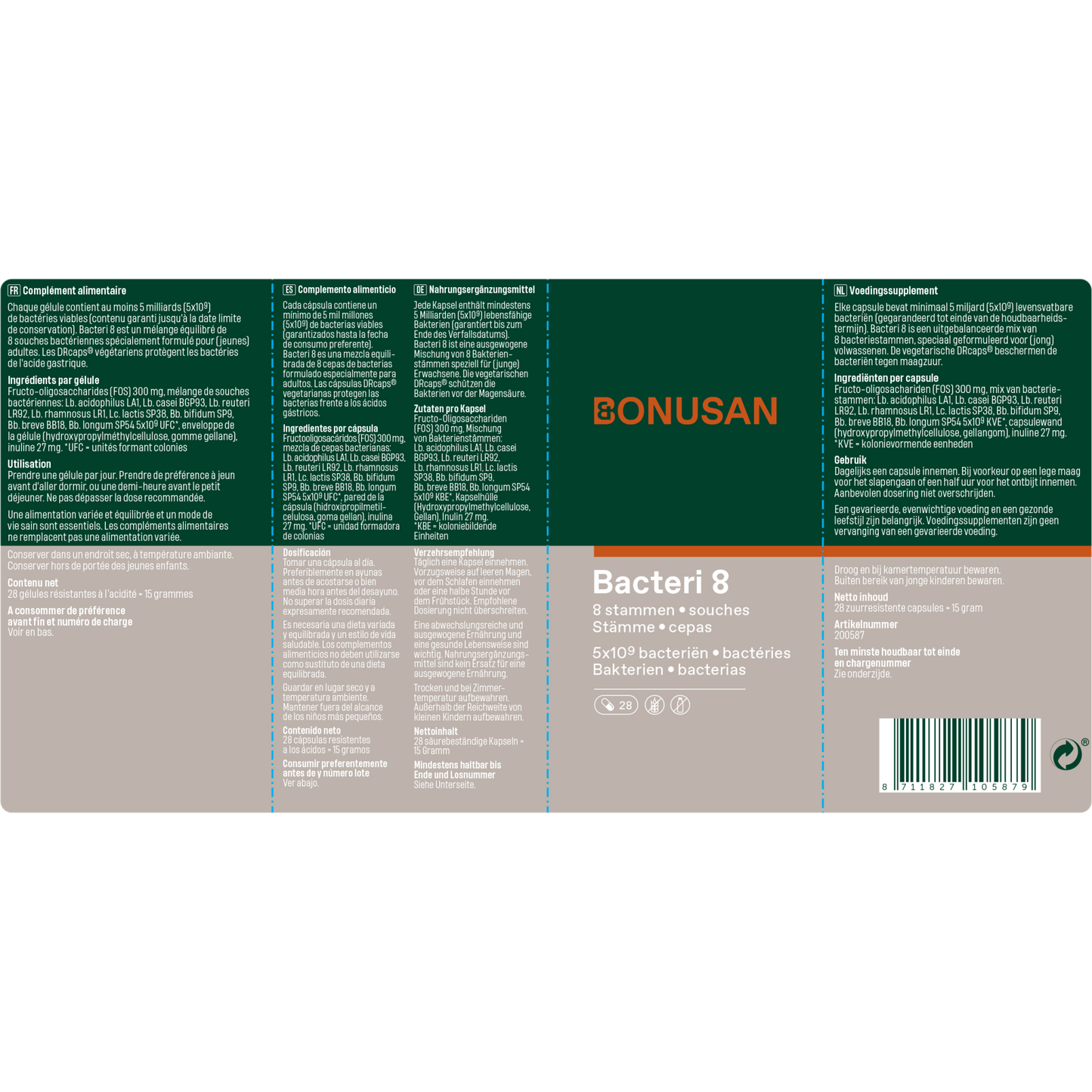 Bacteri 8 | BONUSAN