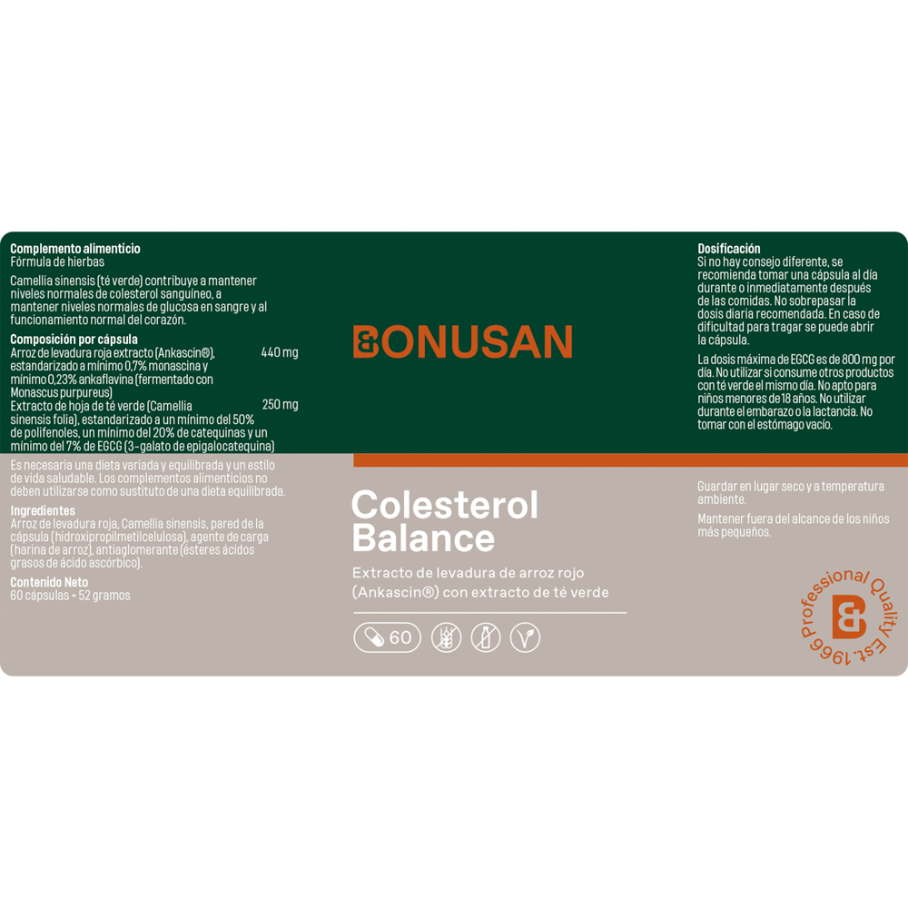 Colesterol Balance | BONUSAN